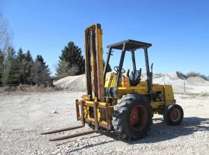 1974 Case 585 Forklift - Rough Terrain - Stock 10327