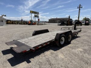 2006 PJ Trailer Tilt Deck Trailer - Flatbed / Bumper Pull - Stock: 9949