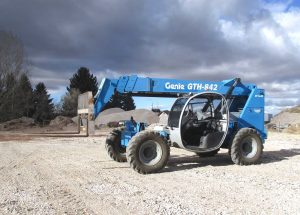 2007 Genie GTH842 Reach Forklift - Stock 10638