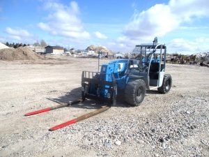 2014 Genie GTH-5519 Reach Forklift - Stock 11142
